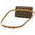 Louis Vuitton Monogram Pochette Florentine Waist Pouch Marrone - vista 3