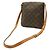 Borsa a tracolla lunga Louis Vuitton Monogram Musette Salsa Marrone - vista 3