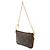 Borsa a mano con catena Louis Vuitton Monogram Pochette Mira PM Marrone Monogramma - vista 3