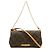 Borsa a tracolla Louis Vuitton Monogram Favorite PM Marrone
