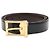 Bvlgari Bulgari Square Buckle Reversible Belt Brown Black Dark brown
