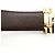 Bvlgari Bulgari Square Buckle Reversible Belt Brown Black Dark brown - view 7