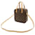 Borsa Louis Vuitton Monogram Spontini Marrone - vista 3