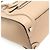 Céline Borsa Tote Celine Luggage Micro Shopper - Pelle Beige - vista 4