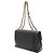 Borsa a tracolla Chanel Large Matelassé con doppia catena Nero - vista 3