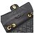 Borsa a tracolla Chanel Large Matelassé con doppia catena Nero - vista 8