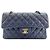 Borsa a tracolla Chanel Matelassé Navy Blu navy - vista 2