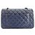 Borsa a tracolla Chanel Matelassé Navy Blu navy - vista 3