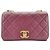 Borsa a tracolla Chanel Mini Matelassé Rosso - vista 2