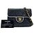 Borsa a tracolla Chanel Mini Matelassé Nero