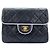 Borsa a tracolla Chanel Mini Matelassé Nero - vista 2