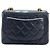 Borsa a tracolla Chanel Mini Matelassé Nero - vista 3