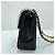 Borsa a tracolla Chanel Mini Matelassé Nero - vista 5