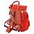 Zaino Gucci Vintage in camoscio Medium Rosso - vista 4