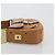 Borsa a tracolla Christian Dior Street Chic in pelle marrone e oro Auth 195980V D'oro - vista 4