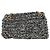 Dolce & Gabbana Borsa a tracolla DOLCE&GABBANA Devotion con catena in tweed nero e oro Auth BA14821SAM - vista 2
