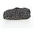 Dolce & Gabbana Borsa a tracolla DOLCE&GABBANA Devotion con catena in tweed nero e oro Auth BA14821SAM - vista 5