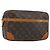 LOUIS VUITTON Monogram Compiegne 28 Clutch Bag M51845 LV Auth 197454 Monogramma