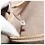 Borsa a mano PRADA Canapa MM Canvas Beige Gold Auth 196635A D'oro - vista 12