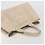 Borsa a mano PRADA Canapa MM Canvas Beige Gold Auth 196635A D'oro - vista 6