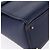 Borsa a tracolla VALENTINO in pelle blu navy e oro Auth BA14965 - vista 15