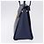 Borsa a tracolla VALENTINO in pelle blu navy e oro Auth BA14965 - vista 3