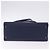 Borsa a tracolla VALENTINO in pelle blu navy e oro Auth BA14965 - vista 6