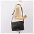 Borsa a tracolla Christian Dior in pelle nera e oro Auth 196415 Nero - vista 23