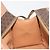 Céline Bolsa de mão CELINE Macadam Canvas PVC Leather Brown Gold Auth am12382A Marrom Dourado - vista 17