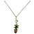 Collana Miu Miu Metal Gold Tone Auth 196475V