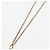 Collana Miu Miu Metal Gold Tone Auth 196475V - vista 5