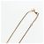 Collana Miu Miu Metal Gold Tone Auth 196475V - vista 6