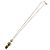 Collana Miu Miu Metal Gold Tone Auth 196475V - vista 8