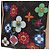 Borsa LOUIS VUITTON Takashi Murakami Keepall Bandouliere 45 M14182 Auth 197301SM Monogramma - vista 22