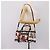 Borsa Salvatore Ferragamo Canvas 2way White Silver Auth 198313A Argento Bianco - vista 24