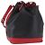 Borsa a tracolla LOUIS VUITTON Epi Noe Nero Rosso M44017 LV Auth BA14890A