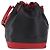 Borsa a tracolla LOUIS VUITTON Epi Noe Nero Rosso M44017 LV Auth BA14890A - vista 13