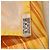 Hermès Foulard HERMES Carre 90 "FEUX DU CIEL" Seta Giallo Auth 196844M - vista 11