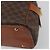 Céline Borsa a mano CELINE Macadam Canvas PVC Leather Brown Gold Auth mr2825 Marrone D'oro - vista 15