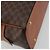 Céline Borsa a mano CELINE Macadam Canvas PVC Leather Brown Gold Auth mr2825 Marrone D'oro - vista 16
