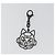 CHANEL Robot Katze Schlüsselanhänger Metall Schwarz CC Auth BA15043M - Ansicht 6