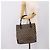 Borsa a mano GUCCI GG Canvas Bamboo Beige Nero 112530 Auth ep15670 - vista 21