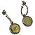 CHANEL Pierce Metal Silver CC Auth 198817 Argento