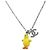Collana CHANEL COCO Metallo Argento CC Auth 196476SAM