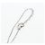 Collana CHANEL COCO Metallo Argento CC Auth 196476SAM - vista 11