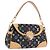 Borsa LOUIS VUITTON Monogram Multicolor Beverly MM Nera M40204 LV Auth ka5760SV Nero