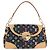 Borsa LOUIS VUITTON Monogram Multicolor Beverly MM Nera M40204 LV Auth ka5760SV Nero - vista 13