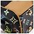 Borsa LOUIS VUITTON Monogram Multicolor Beverly MM Nera M40204 LV Auth ka5760SV Nero - vista 14