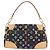 Borsa LOUIS VUITTON Monogram Multicolor Beverly MM Nera M40204 LV Auth ka5760SV Nero - vista 2
