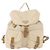 Zaino PRADA Nylon Beige Silver Auth 195170 Argento - vista 13
